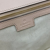 BLONDIE MEDIUM SHOULDER BAG 32 IN BEIGE CALFSKIN GOLD HARDWARE