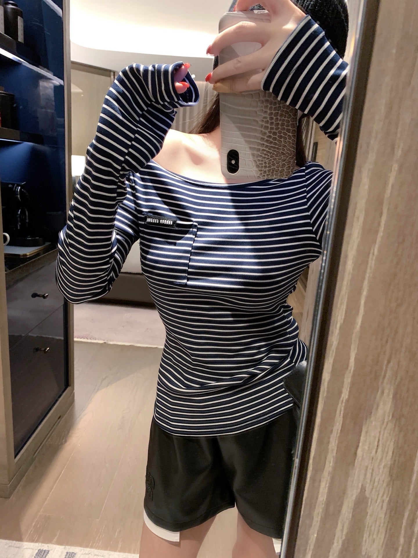 MIUMIU T-SHIRT AND SHORTS SET STYLE 448