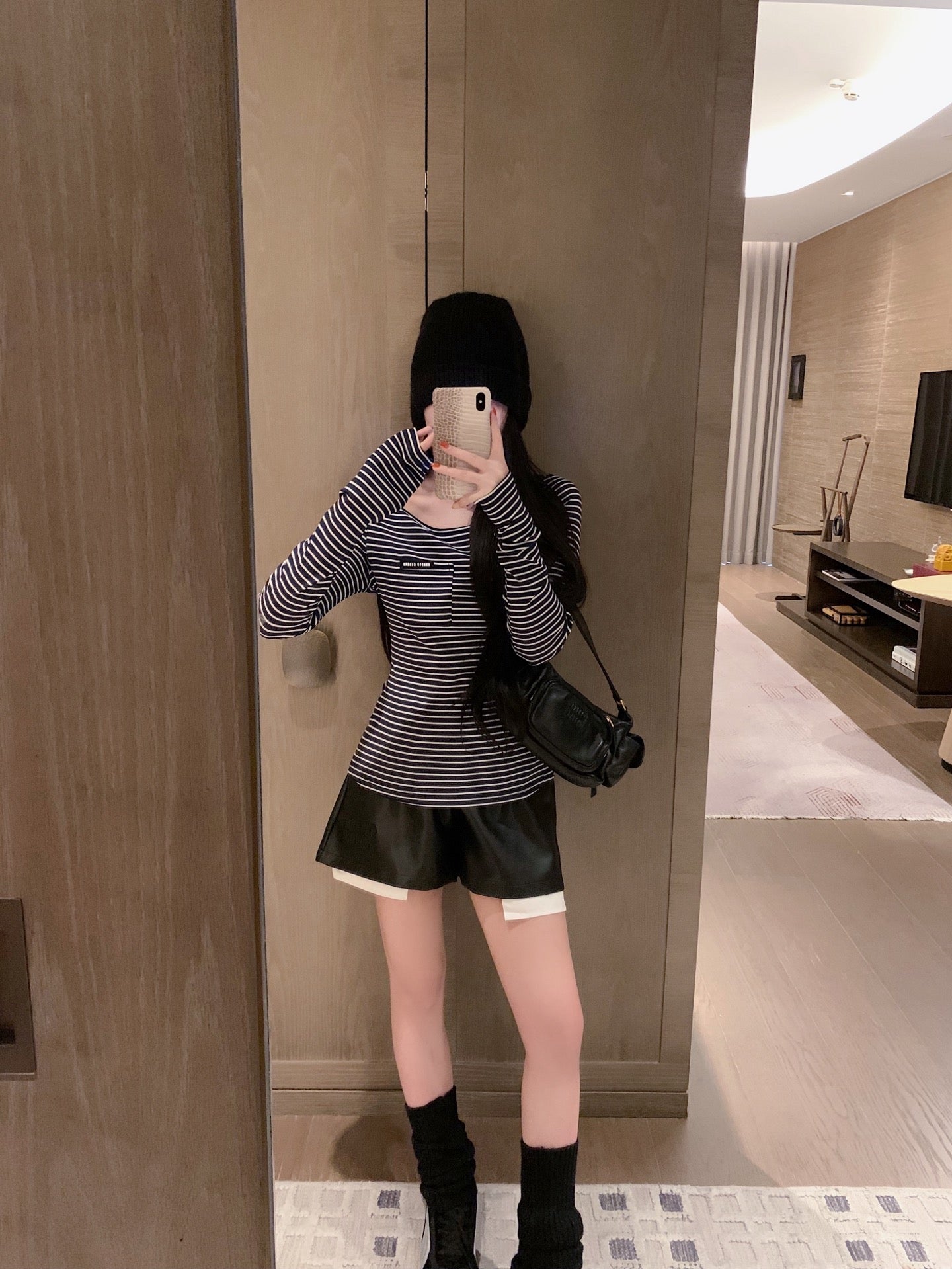 MIUMIU T-SHIRT AND SHORTS SET STYLE 448