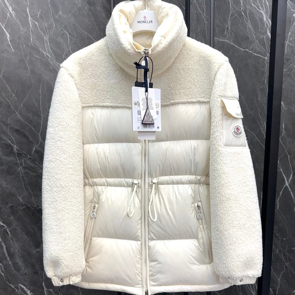 MONCLER 25S JACKET IN WHITE 020