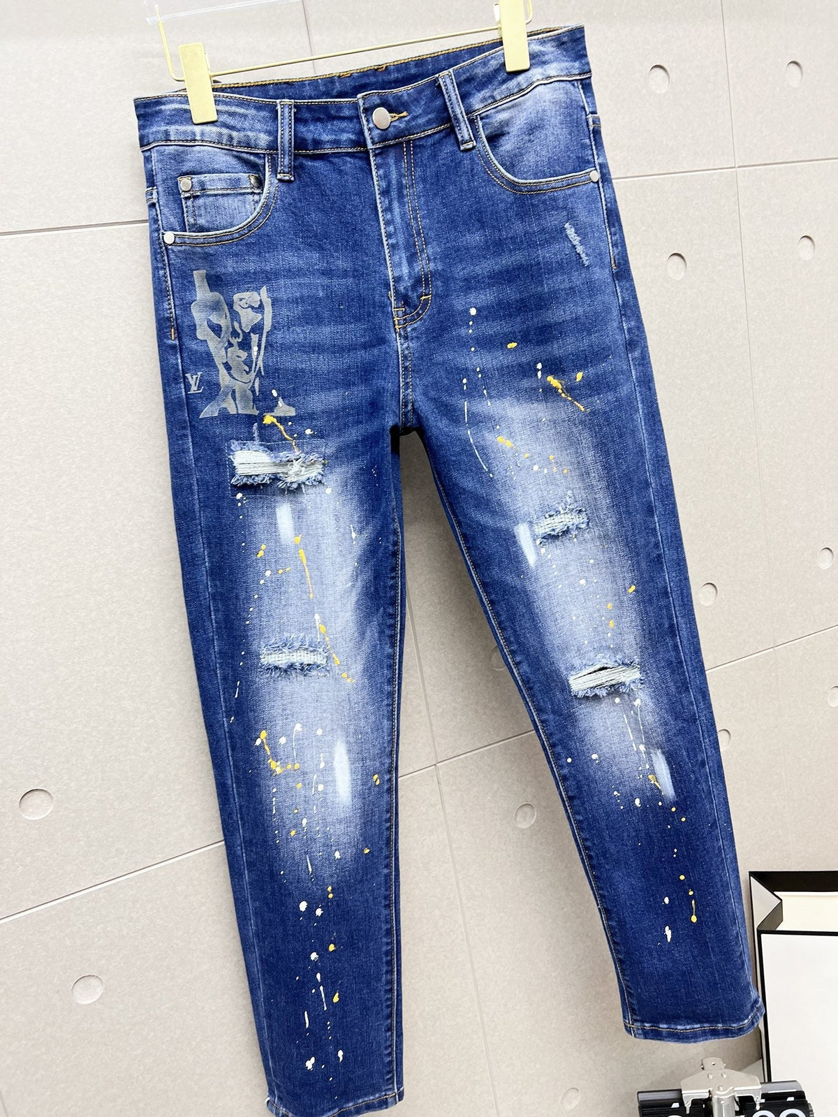 LV BLUE DENIM JEAN 239501