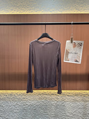 MIUMIU LONG-SLEEVE T-SHIRT STYLE 300