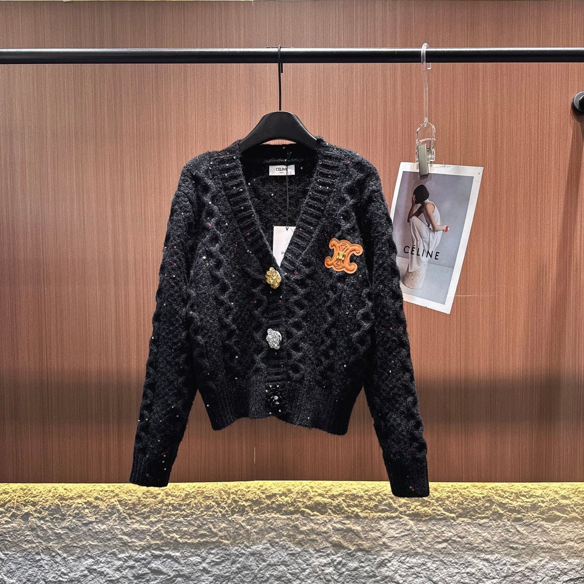 CELINE 25S KNITTED CARDIGAN 0119