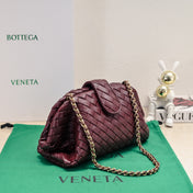 Teen Lauren 1980 With Chain 31.5 Burgundy Leather Ghw