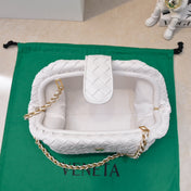 Teen Lauren 1980 With Chain 31.5 White Leather Ghw