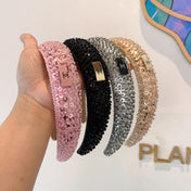 ROUGE PINK FABRIC WITH SEQUINS HAIRBAND 412429