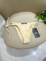 FENDI BIKINI 25S TWO PIECE IN BEIGE 742661