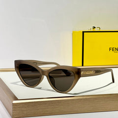FF DIAMONDS CAT-EYE FRAME SUNGLASSES FE40164U IN ACETATE