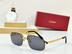 SANTOS RECTANGULAR FRAME SUNGLASSES CT0660S IN METAL