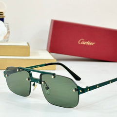 SANTOS RECTANGULAR FRAME SUNGLASSES CT0660S IN METAL