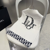 POLO TANK TOP 639173 IN WHITE COTTON RIBBED KNIT