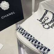 POLO TANK TOP 639173 IN WHITE COTTON RIBBED KNIT