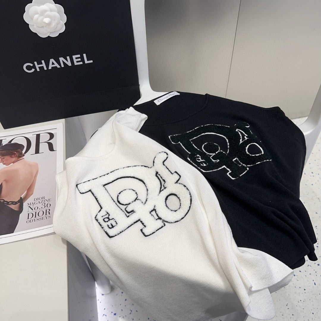 CAMISOLE 619300 IN BLACK COTTON RIBBED KNIT TEXTURED LOGO