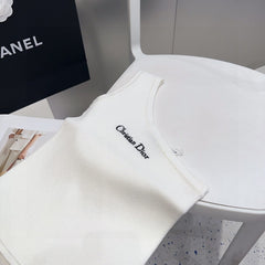 ONE SHOULDER TOP 633200 IN WHITE COTTON