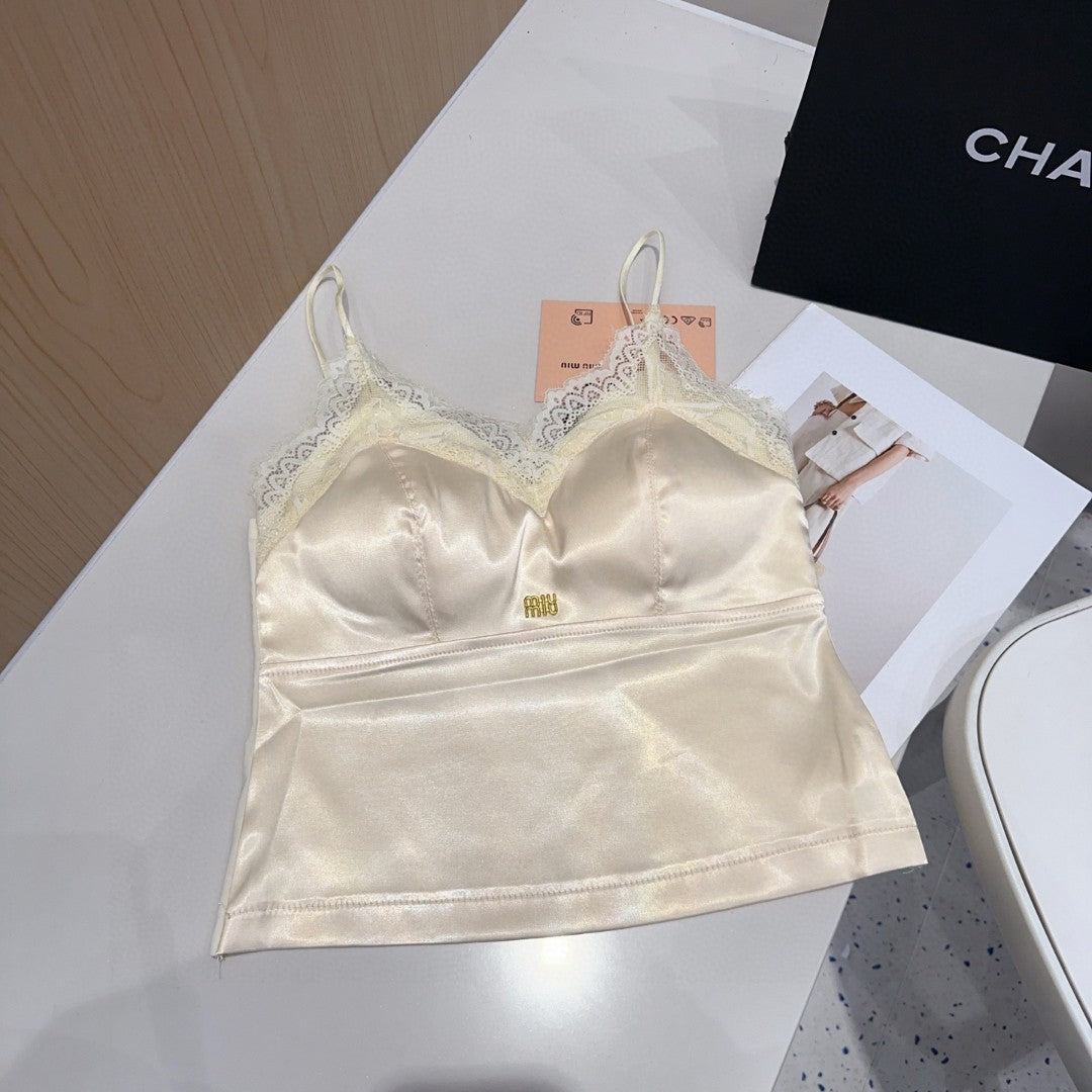 CAMISOLE 625970 IN CREAM SILK