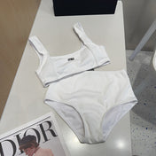 MIUMIU BIKINI 25S TWO PIECE IN WHITE 742670