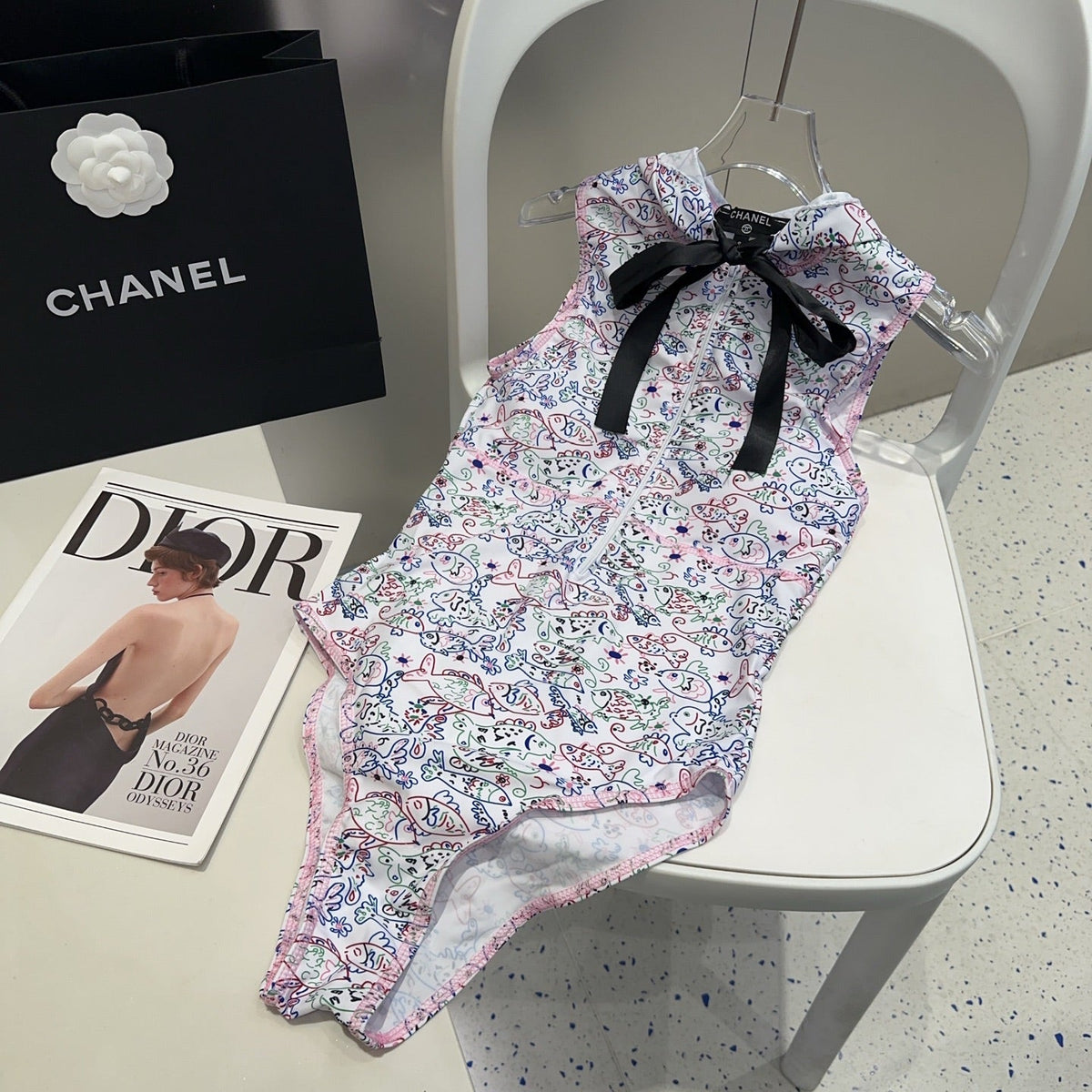 CHANEL BIKINI 25S BODYSUIT IN 744037