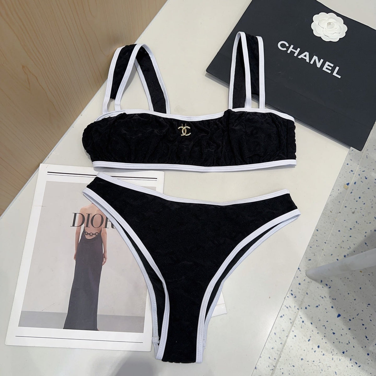 CHANEL BIKINI 25S TWO PIECE IN 749625