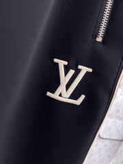 LV BLACK MIX RED TROUSERS 239503