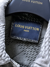 LV SHIRT JACKET IN GRAY DENIM 239127