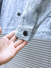 LV SHIRT JACKET IN LIGHT BLUE MONOGRAM MIX DAMIER DENIM 239121