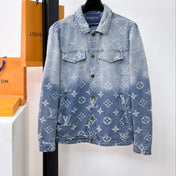LV LIGHT BLUE MONOGRAM DENIM JACKET 239529