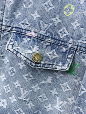 LV LIGHT BLUE DENIM JACKET 239530