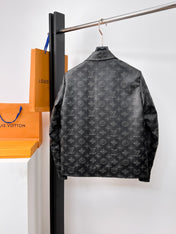 LV BLACK MONOGRAM DENIM JACKET 239528