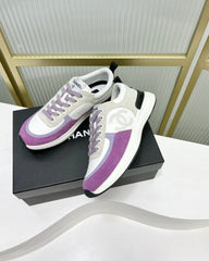 SNEAKER IN VIOLET MIX GREY SUEDE