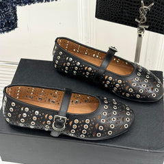 MARY JANE IN BLACK CALFSKIN