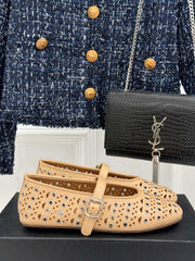 MARY JANE IN SEPIA TAN CALFSKIN