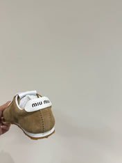 PLUME SUEDE SNEAKERS EARTH BROWN