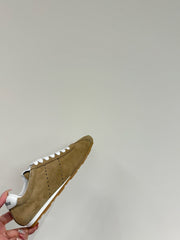 PLUME SUEDE SNEAKERS EARTH BROWN
