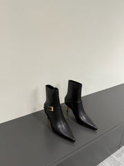 LEE BOOTS IN BLACK SMOOTH CALFSKIN