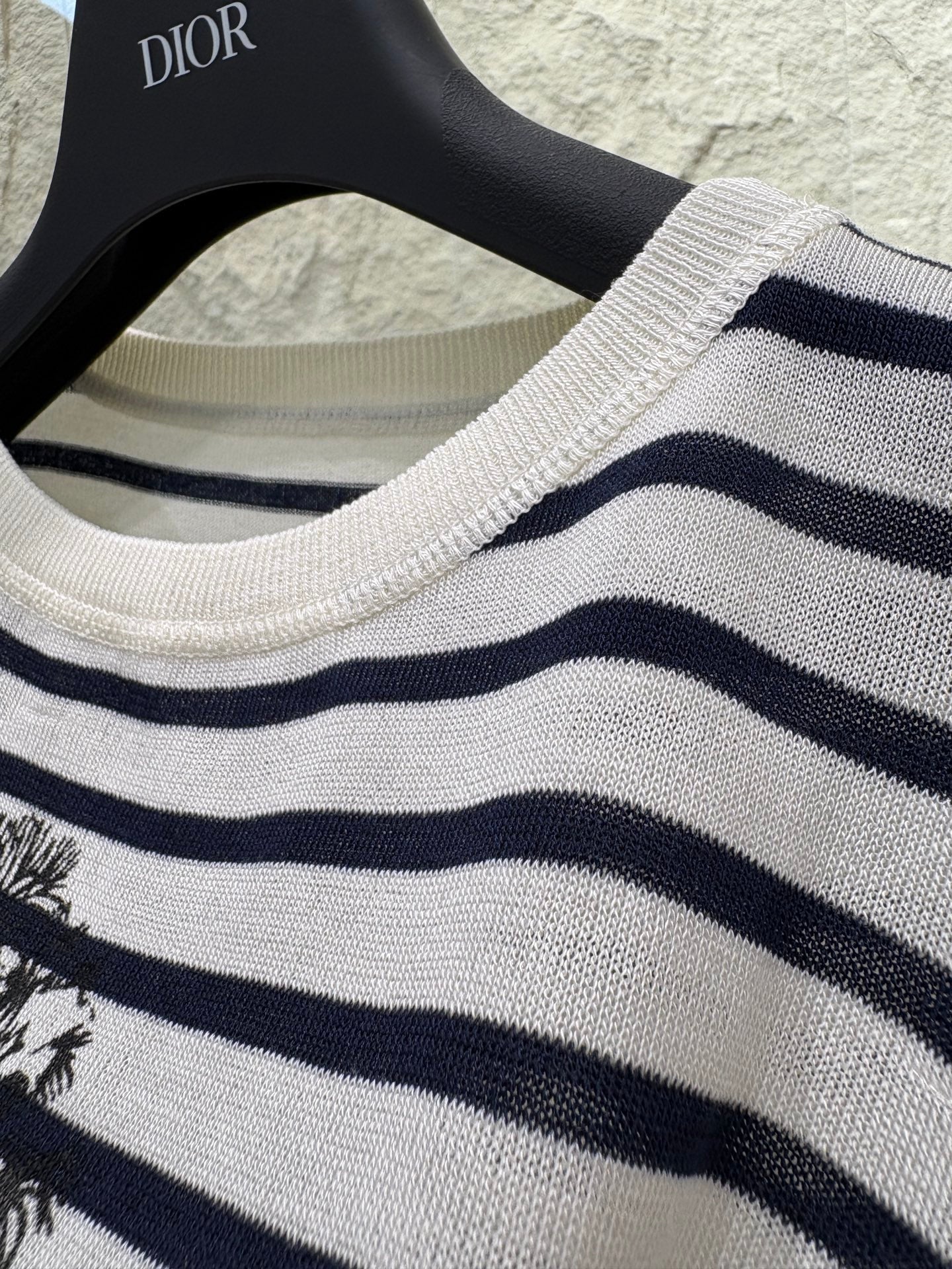 DIOR KNIT SWEATER 25S IN LINEN 266032