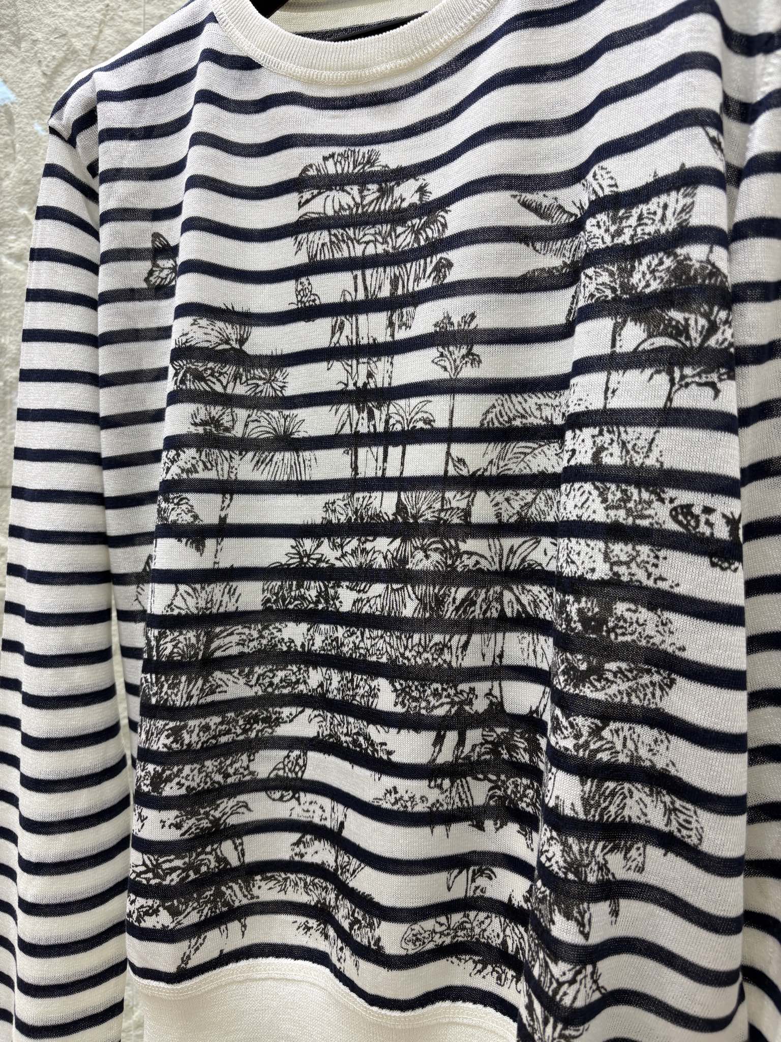 DIOR KNIT SWEATER 25S IN LINEN 266032