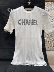 ROUND NECK KNIT TEE 25S IN COOL SILK 266093