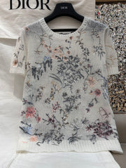 CREW NECK KNIT SWEATER 25S IN COTTON 266209