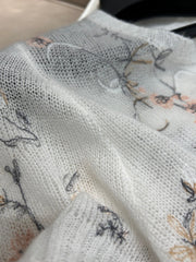 CREW NECK KNIT SWEATER 25S IN COTTON 266209