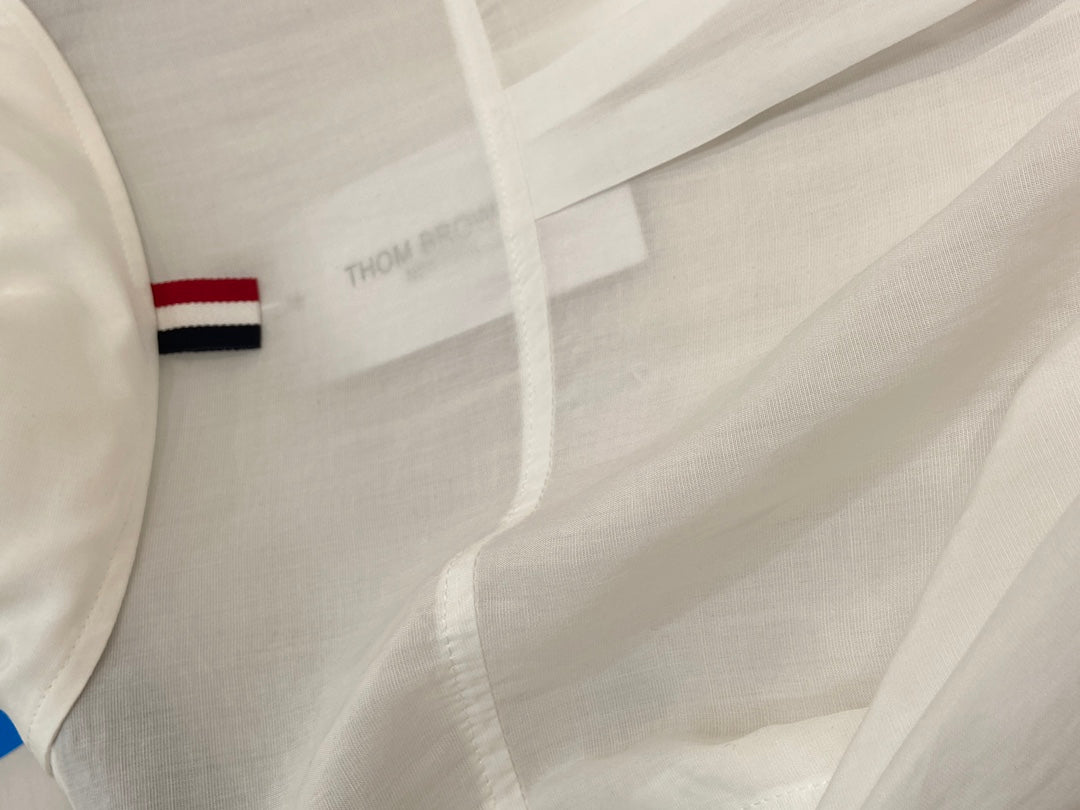 THOM INSPIRED SHIRT SET WITH DOG PRINT25S IN OXFORD COTTON 266228