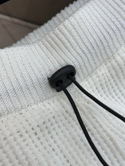 WIDE LEG ELASTIC WAIST SHORTS 25S IN LINEN 266222