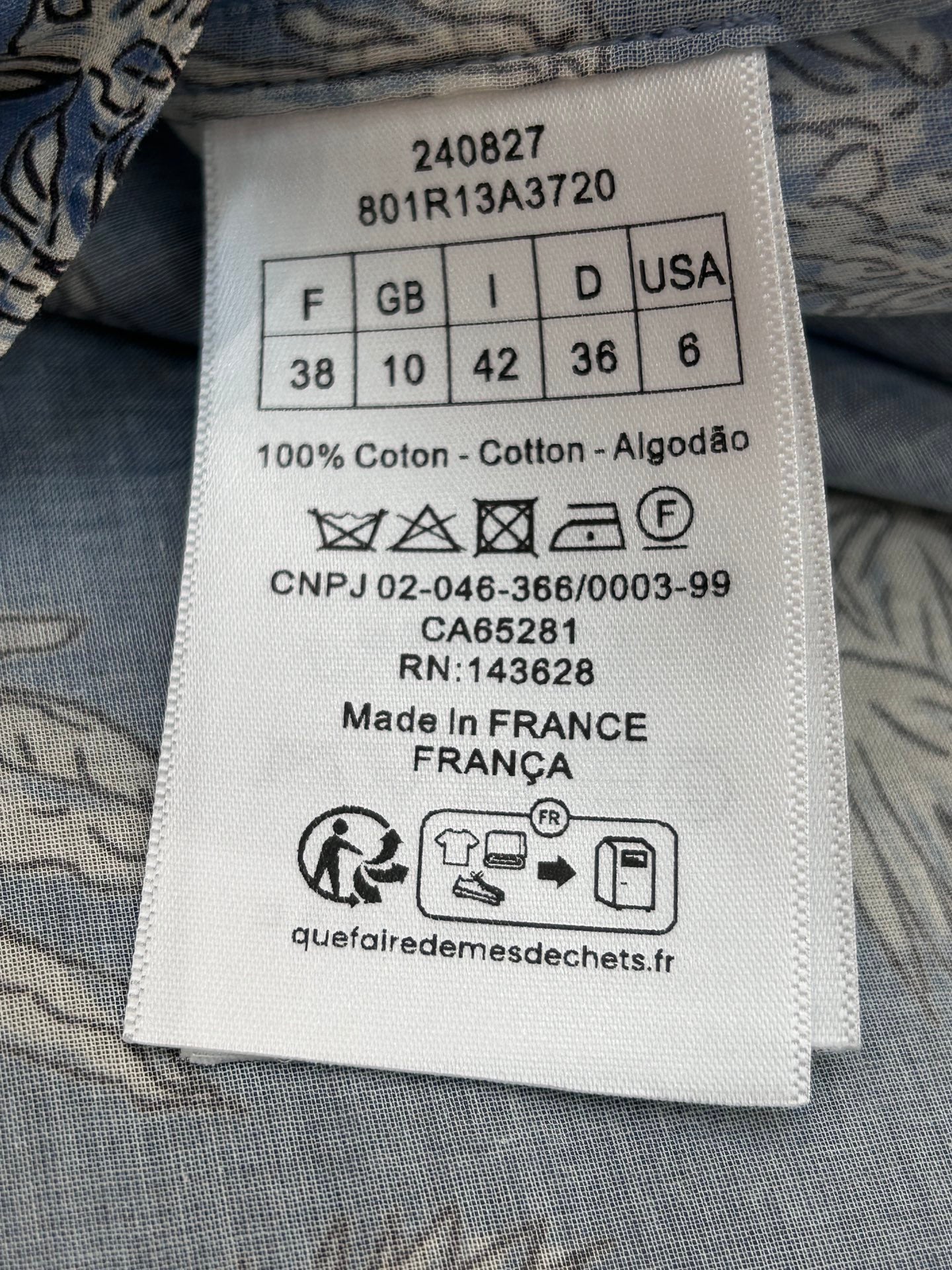 SHIRT WITH COCONUT GROVE PRINT 25S IN COTTON 266163