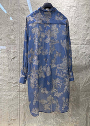 SHIRT WITH COCONUT GROVE PRINT 25S IN COTTON 266163