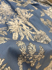 LONG SKIRT WITH COCONUT FOREST PRINT 25S IN COTTON 266160