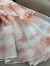 HIGH WAISTED TIE DYE SKIRT 25S IN COTTON 266215