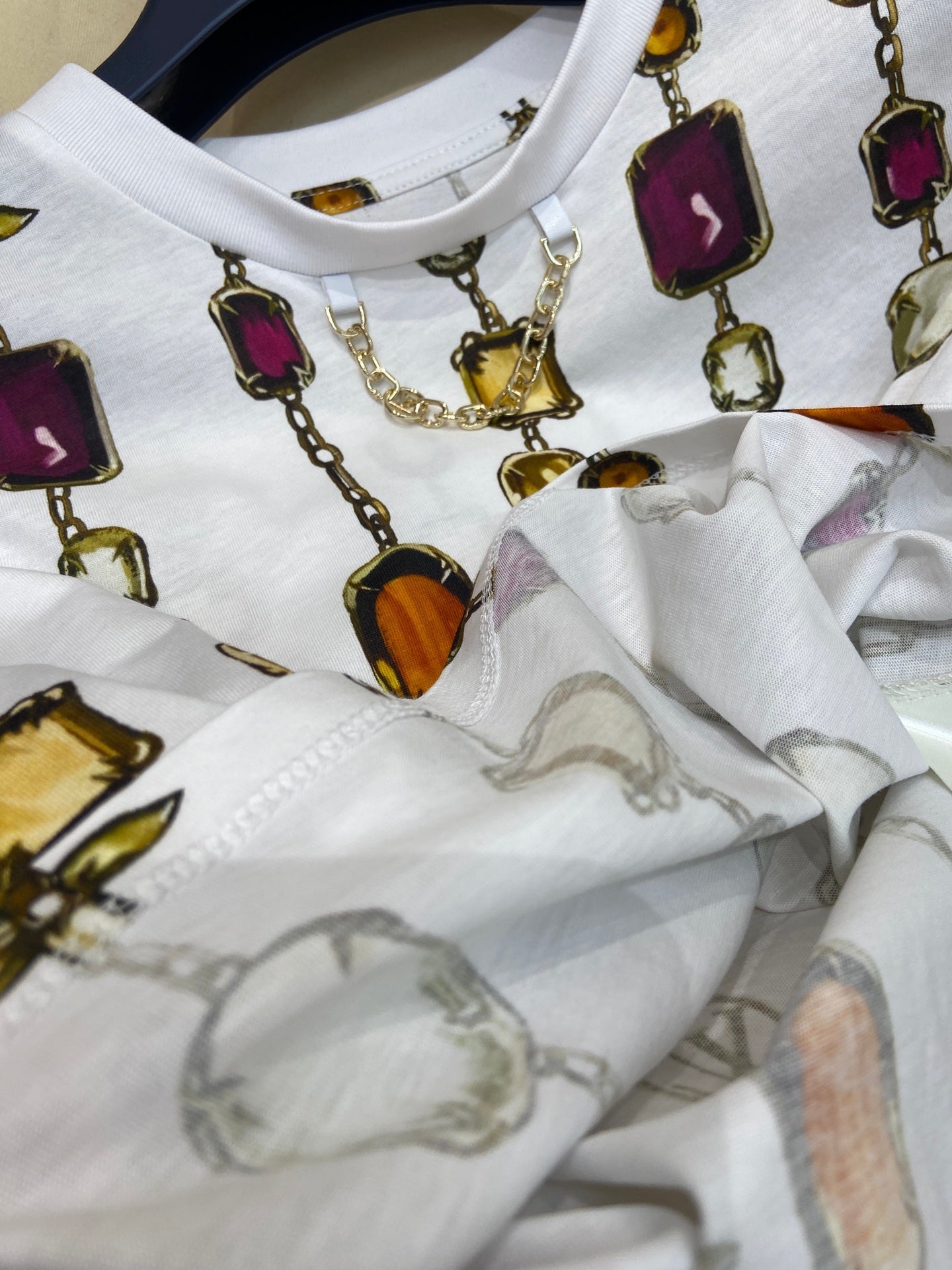 LV CROP TOP 25S IN COTTON 266288