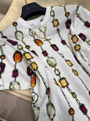 LV T SHIRT 25S IN COTTON 266298