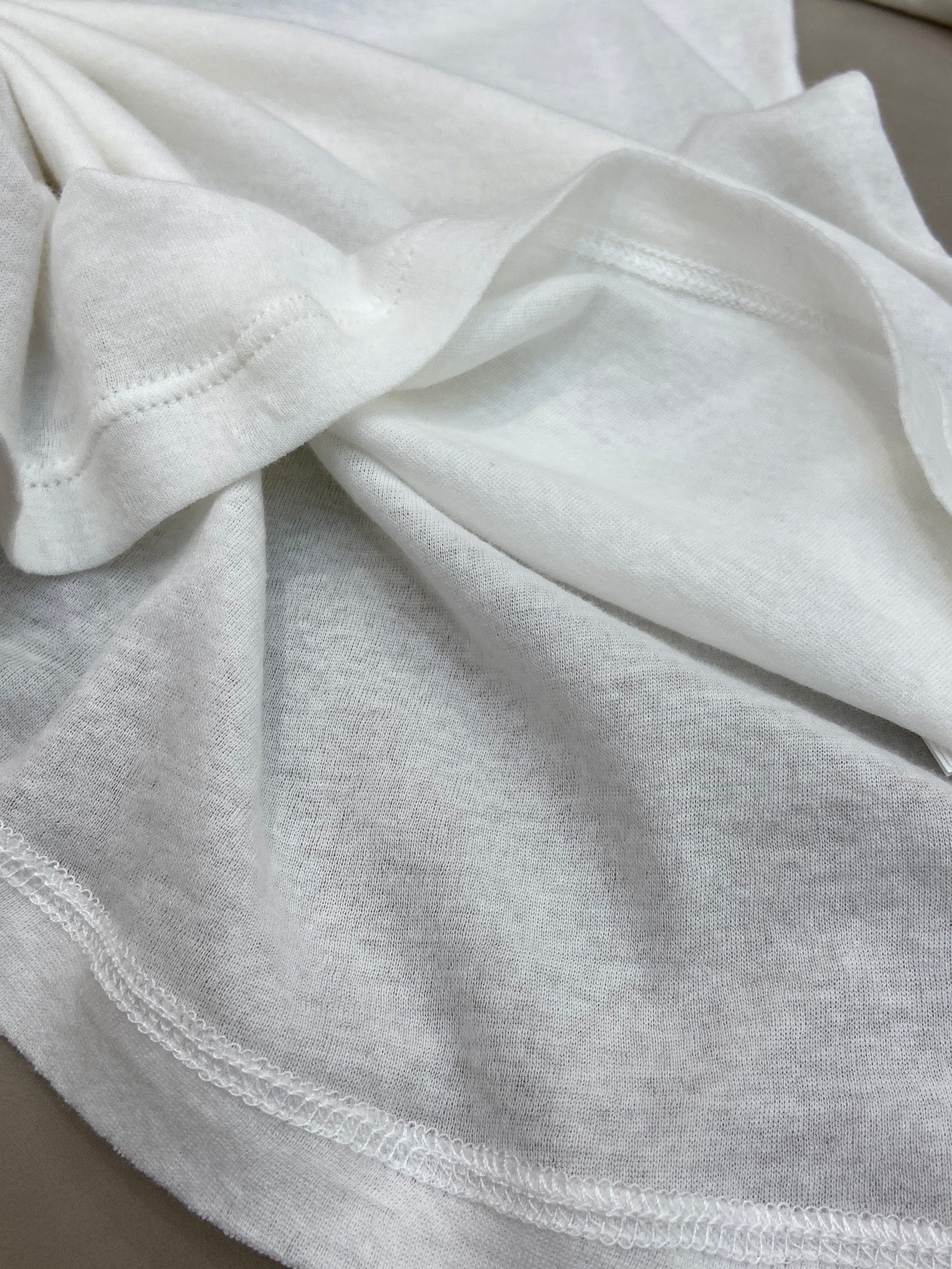 OFF SHOULDER LOGO T SHIRT 25S IN KATUN 266105