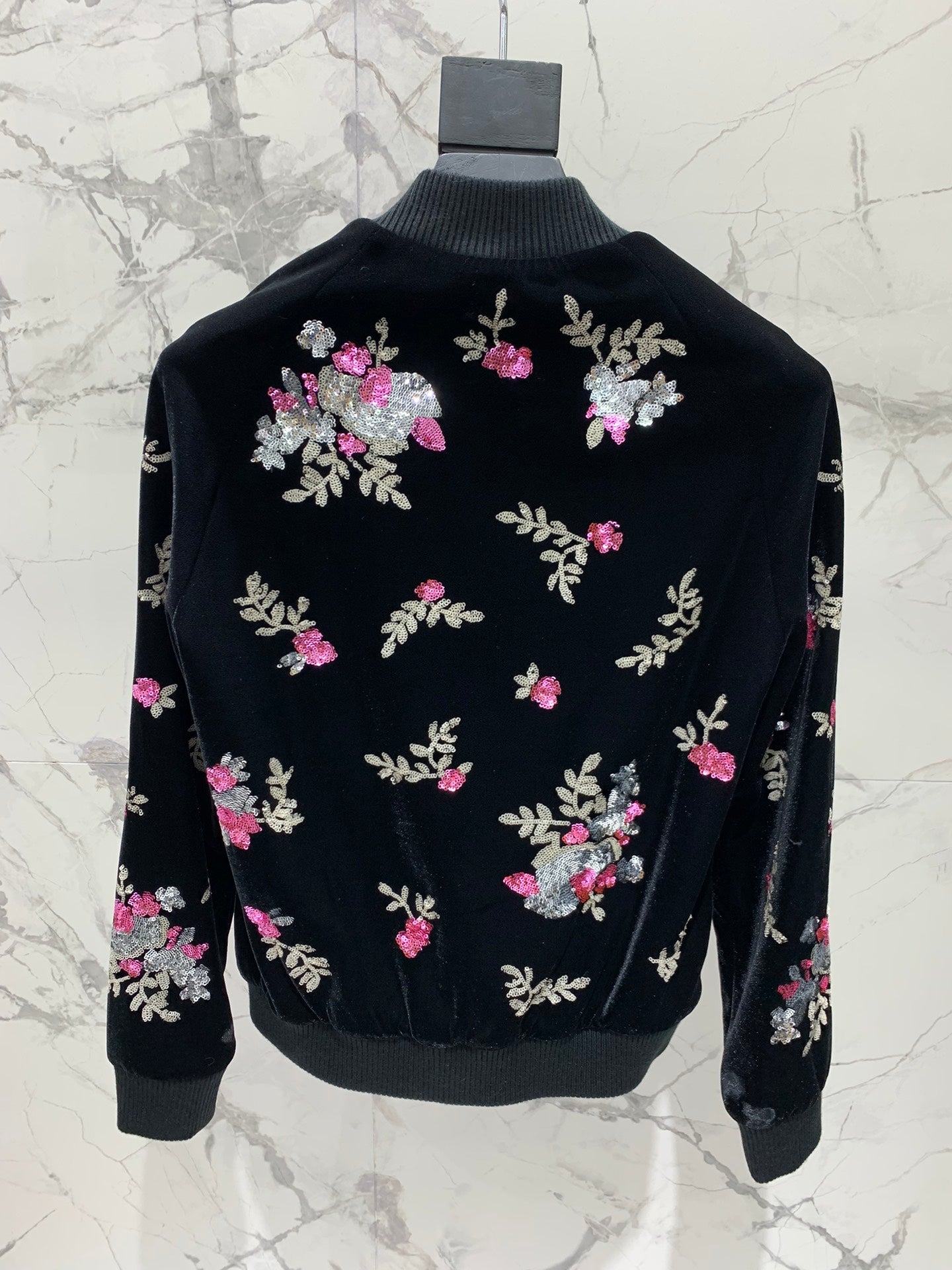 YSL 25S VELVET SEQUIN JACKET STYLE 191