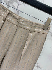 YSL 25S RHINESTONE SUIT SET STYLE 162